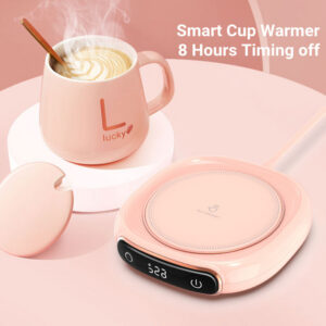 Calentador de Tazas Eléctrico Inteligente: Posavasos Térmico para Café y Té con Temperatura Constante