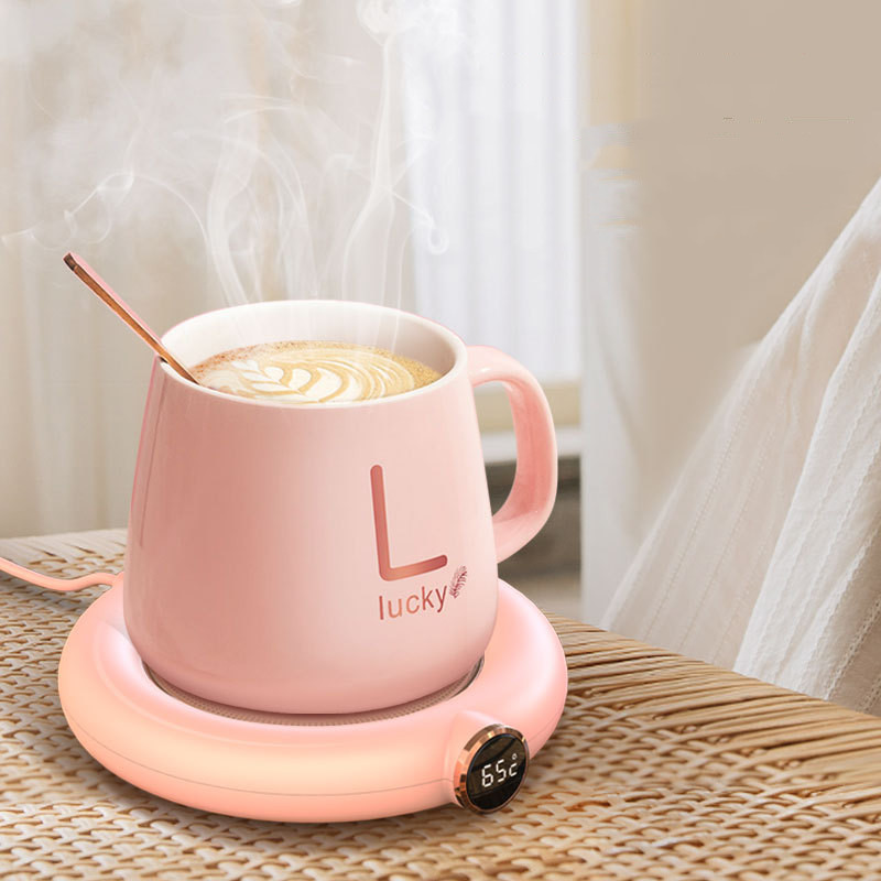 Calentador de Tazas Eléctrico Inteligente: Posavasos Térmico para Café y Té con Temperatura Constante